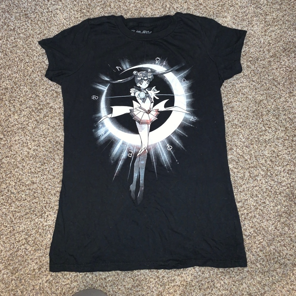 Sailor Moon Black T-Shirt